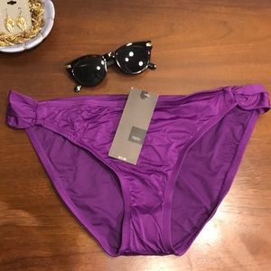 Purple mossimo swimsuit bottom XL
